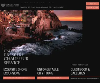 Taxibenvenuto.com(Luxury Private Italy Tours) Screenshot