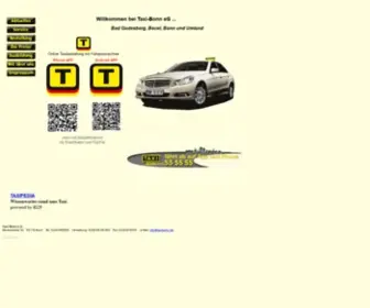 Taxibonn.de(Die Zentrale) Screenshot