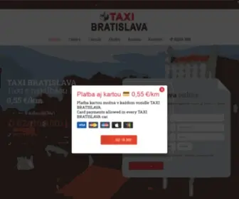 Taxibratislava.eu(TAXI BRATISLAVA 02) Screenshot