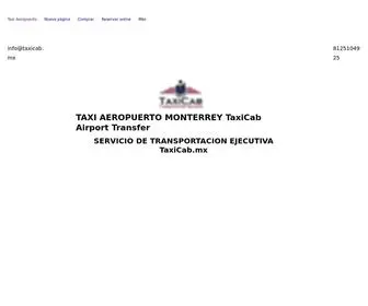 Taxicab.mx(Taxi aeropuerto) Screenshot