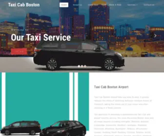 Taxicabbostonairport.com(Taxi Cab Boston Airport) Screenshot