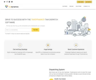 Taxidynamics.com(Taxi Dispatch Software) Screenshot