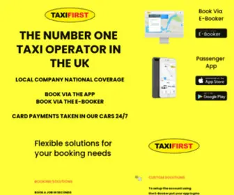 Taxifirst.net(Taxi First) Screenshot