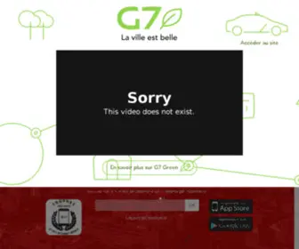 Taxig7.fr(TAXIS G7) Screenshot