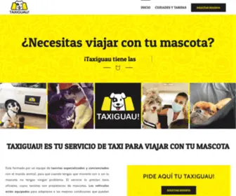 Taxiguau.com(Viaja con tu mascota en Taxi) Screenshot