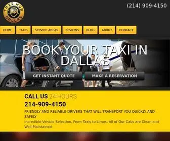 Taxihubdallas.com(We provide reliable taxi services to DFW Airport and irving taxi) Screenshot