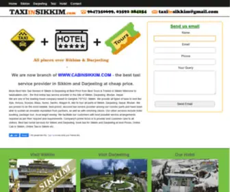 Taxiinsikkim.com(Best Tour and Travels Sikkim) Screenshot