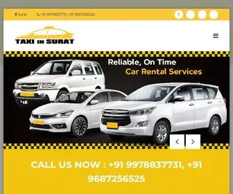 Taxiinsurat.com(Taxi Hire) Screenshot