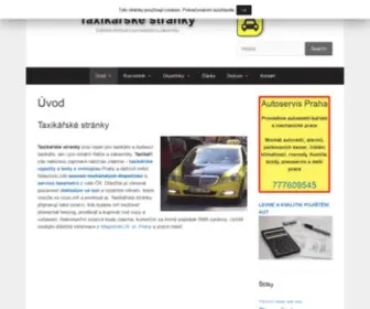 Taxikarskestranky.cz(Taxikářské) Screenshot