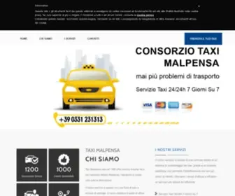 Taximalpensa.it(Taxi malpensa) Screenshot