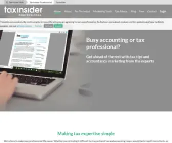 Taxinsiderpro.co.uk(Tax Insider Professional) Screenshot