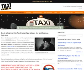 Taxiowners.com.au(Taxiowners) Screenshot