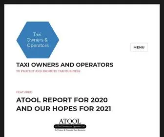 Taxiownersoperators.com(TO PROTECT AND PROMOTE TAXI BUSINESS) Screenshot