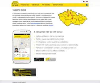 Taxiporuce.cz(Taxi po ruce) Screenshot
