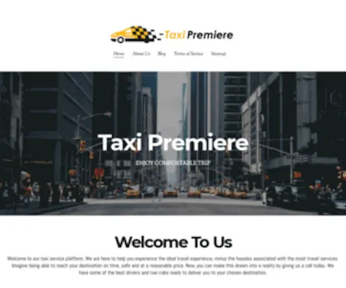 Taxipremiere.com(Taxipremiere) Screenshot