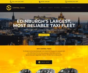 Taxis-Edinburgh.co.uk(Central Taxis) Screenshot