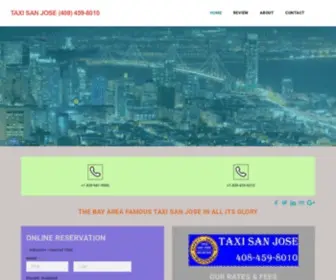 Taxisanjose.com(TAXI SAN JOSETaxi Cab Services San Jose) Screenshot