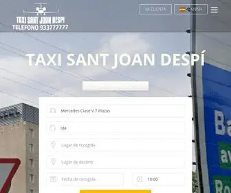 Taxisantjoandespi.es(Taxi Sant Joan Despi Aeropuerto Telefono) Screenshot