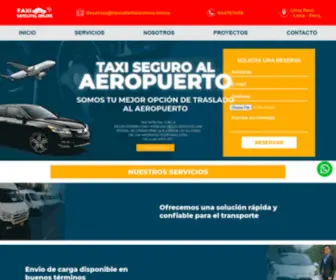 Taxisatelitalenlima.online(Taxisatelitalenlima online) Screenshot