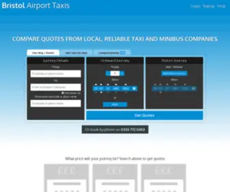 Taxisbristolairport.co.uk(Bristol Airport Taxis) Screenshot
