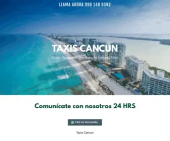 Taxiscancun.com(Taxis Cancun) Screenshot