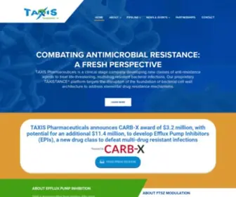 Taxispharma.com(TAXIS Pharmaceutical) Screenshot