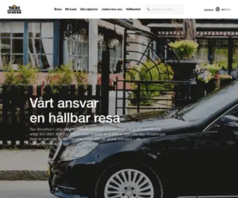 Taxistockholm.se(Taxi Stockholm) Screenshot