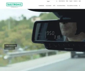Taxitronic.com(Home) Screenshot