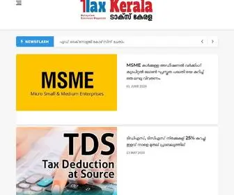 TaxKerala.com(Tax Kerala) Screenshot