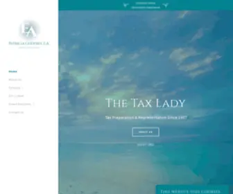 Taxladyonline.com(Patricia Godfrey) Screenshot