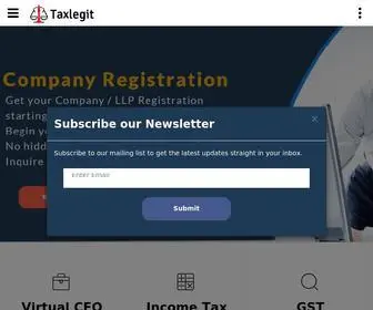 Taxlegit.com(Financial Consultancy Firms) Screenshot