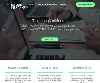 Taxliensunleashed.com(Tax Liens Unleashed Course) Screenshot