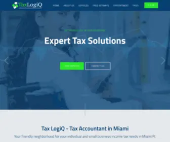 Taxlogiq.net(Get Your Miami Income Taxes Done Fast) Screenshot