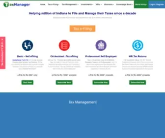 Taxmanager.in(Efile Income Tax Returns) Screenshot