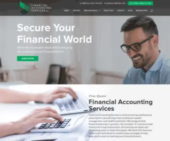 Taxmanfred.com(Financial Accounting Services) Screenshot