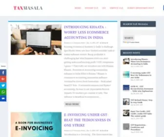 Taxmasala.in(Tax Masala) Screenshot