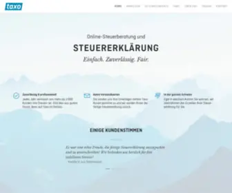 Taxo.ch(Steuererklärung) Screenshot