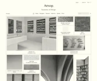 Taxonomyofdesign.com(Taxonomy of Design) Screenshot
