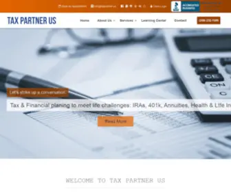 Taxpartner.us(Tracy, CA Accounting & Tax Services) Screenshot