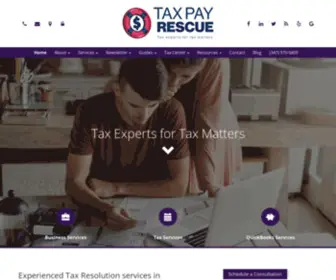 Taxpayrescue.com(Tax Resolution in Brooklyn) Screenshot