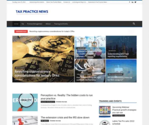 Taxpracticenews.com(Taxpracticenews) Screenshot