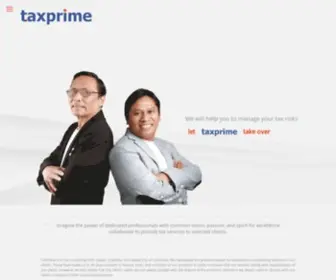 Taxprime.net(Tax Consulting Firm) Screenshot