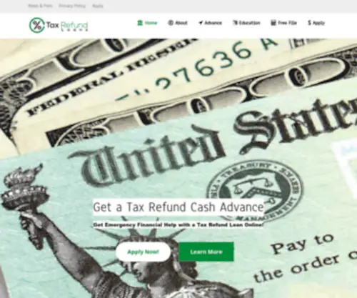 Taxrefundloans.org(Taxrefundloans) Screenshot