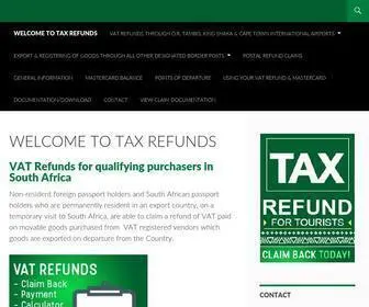 Taxrefunds.co.za(Tax Refund Administrators) Screenshot