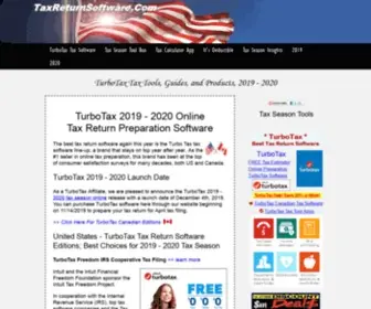 Taxreturnsoftware.com(Get Turbo Tax 2019) Screenshot