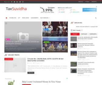 Taxsuvidha.com(Taxsuvidha) Screenshot
