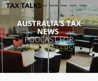 Taxtalks.com.au(Australia's Tax News Podcast For Tax Professionals) Screenshot