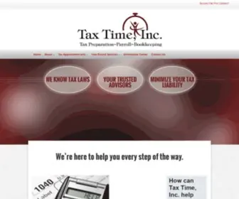 Taxtimema.com(Tax Time) Screenshot