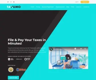 Taxumo.com(Online Tax Filing & Payment Platform) Screenshot