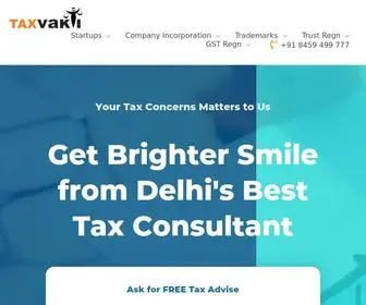 Taxvakil.com(Tax Vakil) Screenshot